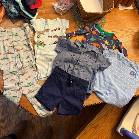 Carter's Other - 12M Carters Dinosaurs Bundle
